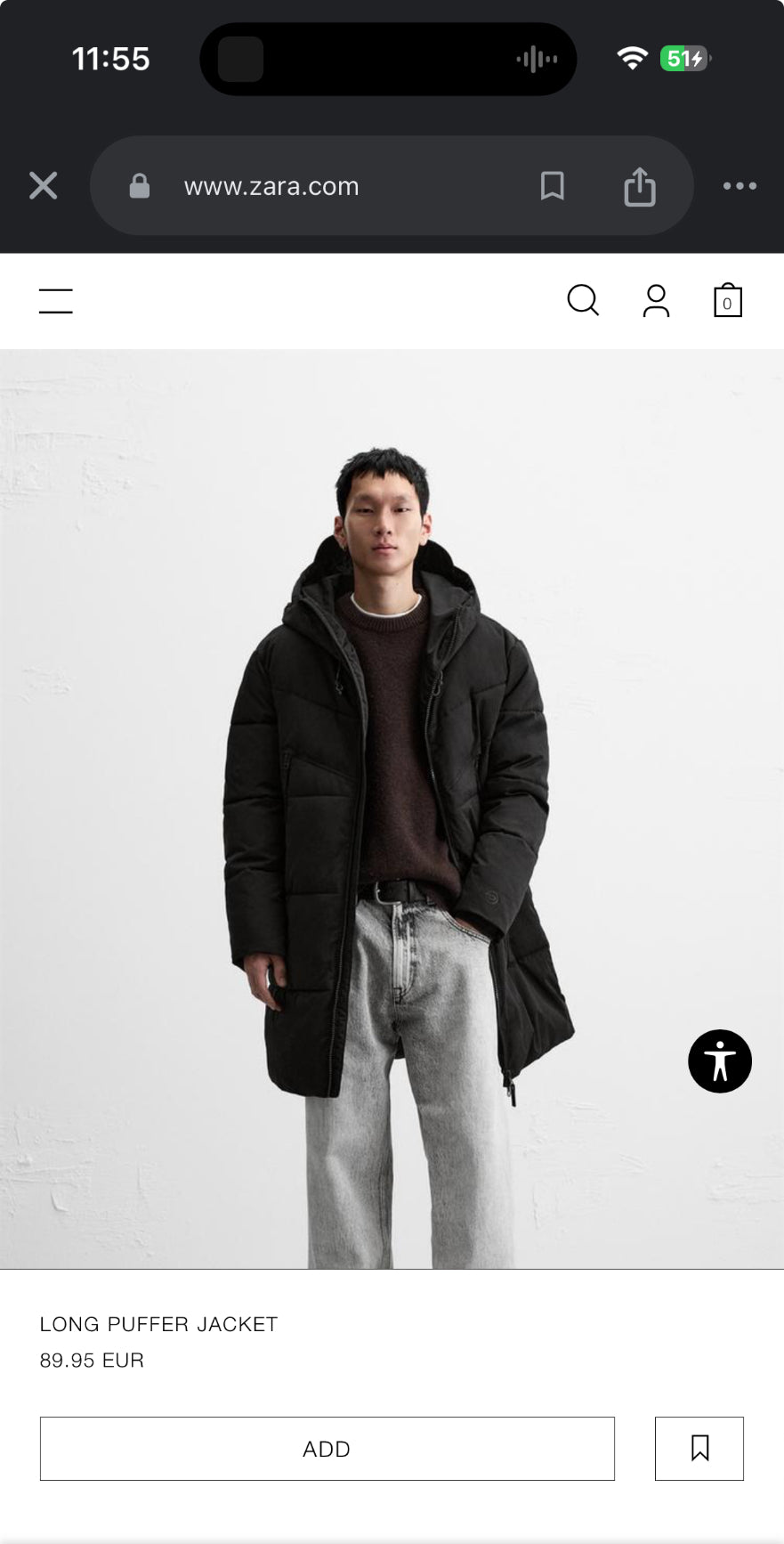 Zara Long Jacket