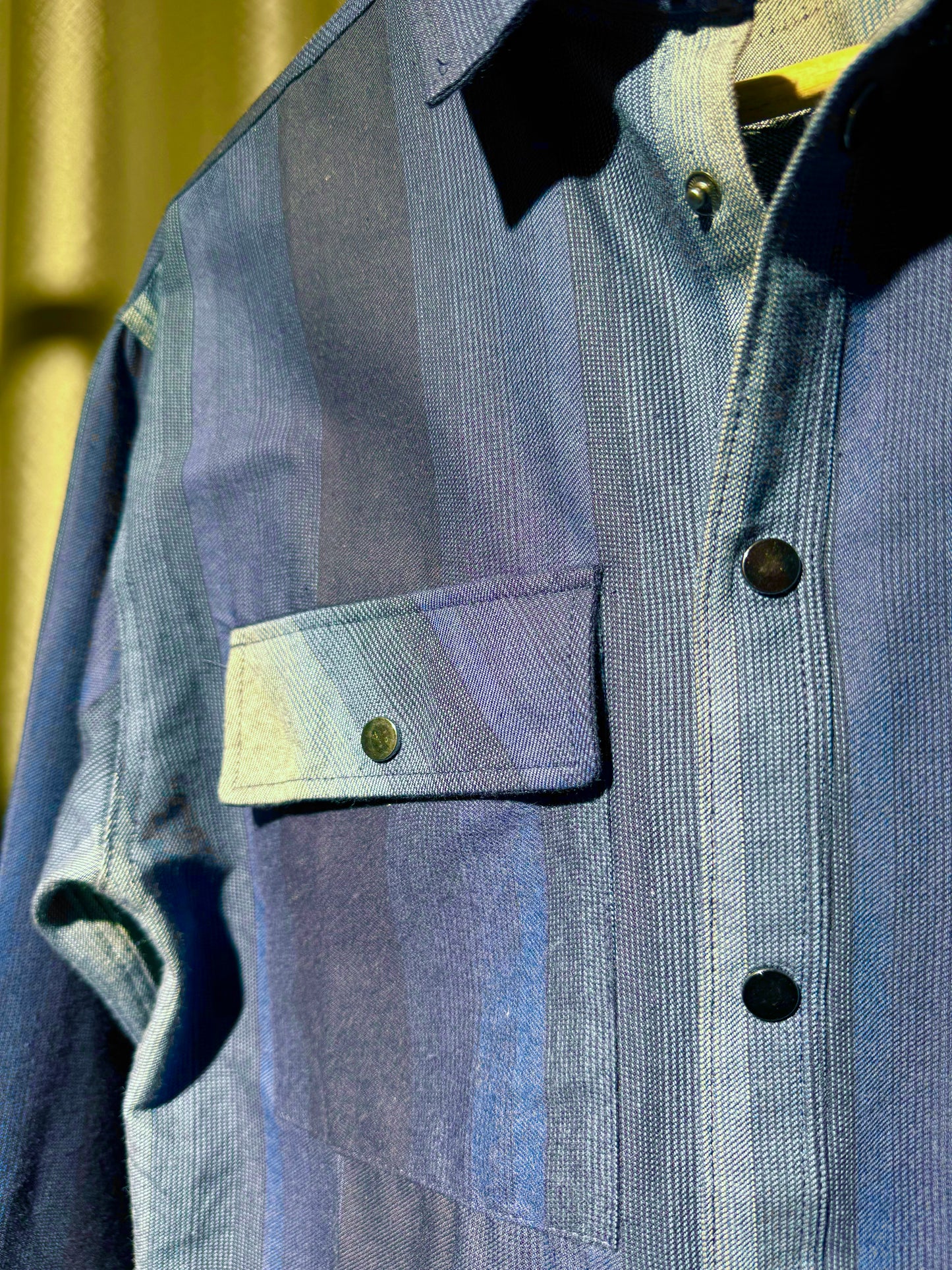 Luxe Flannel Shirt | Blue