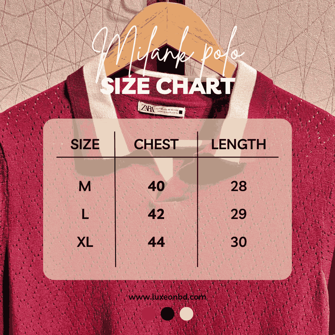 The Milano Polo | Deep Red