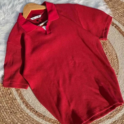 Old money polo | Crimson red