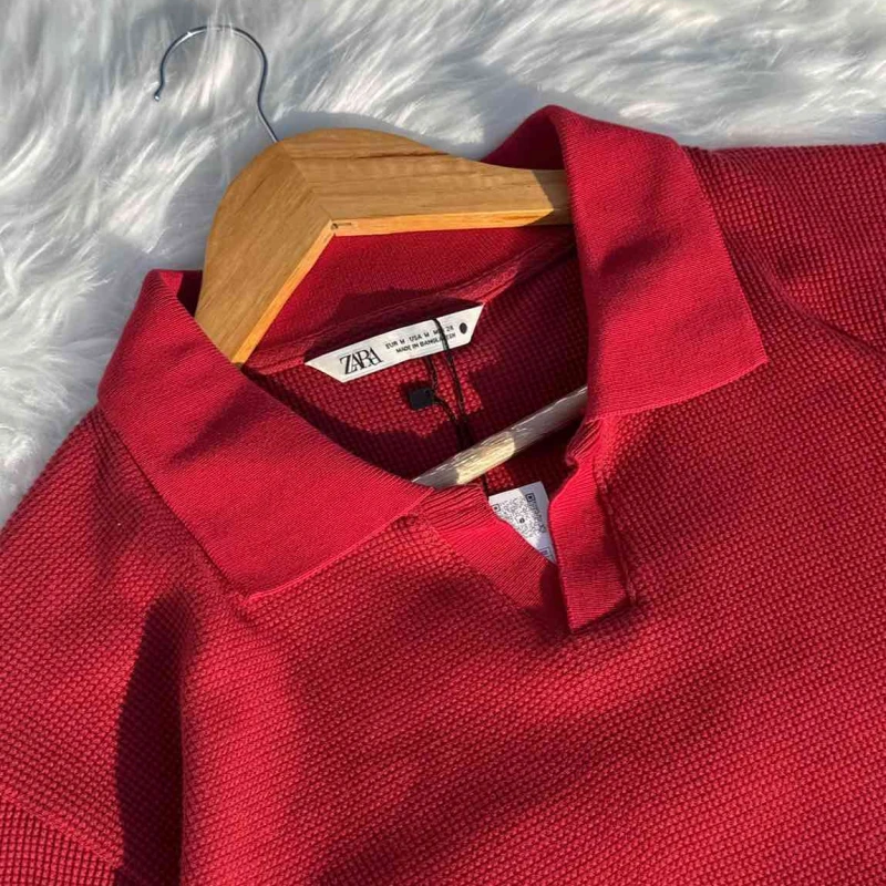 Old money polo | Crimson red