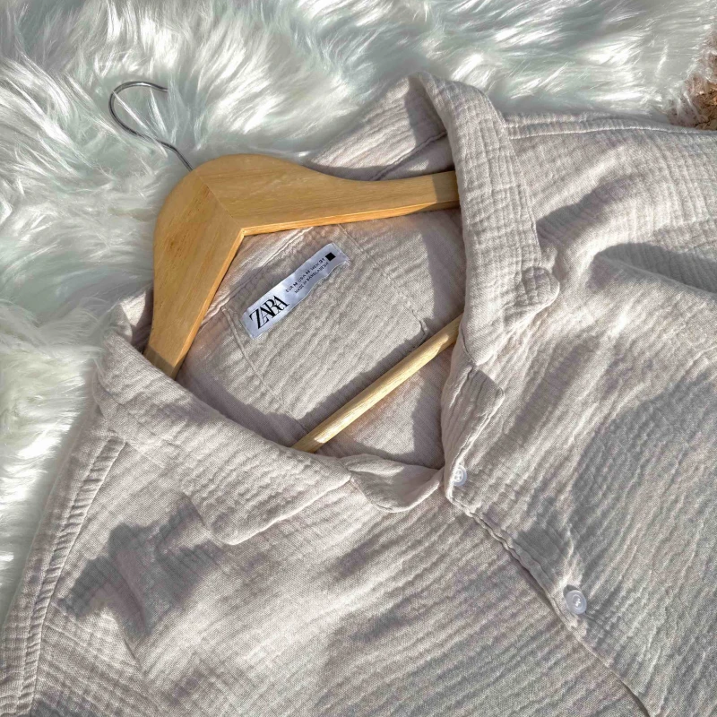Cotton cuban shirt | Off White